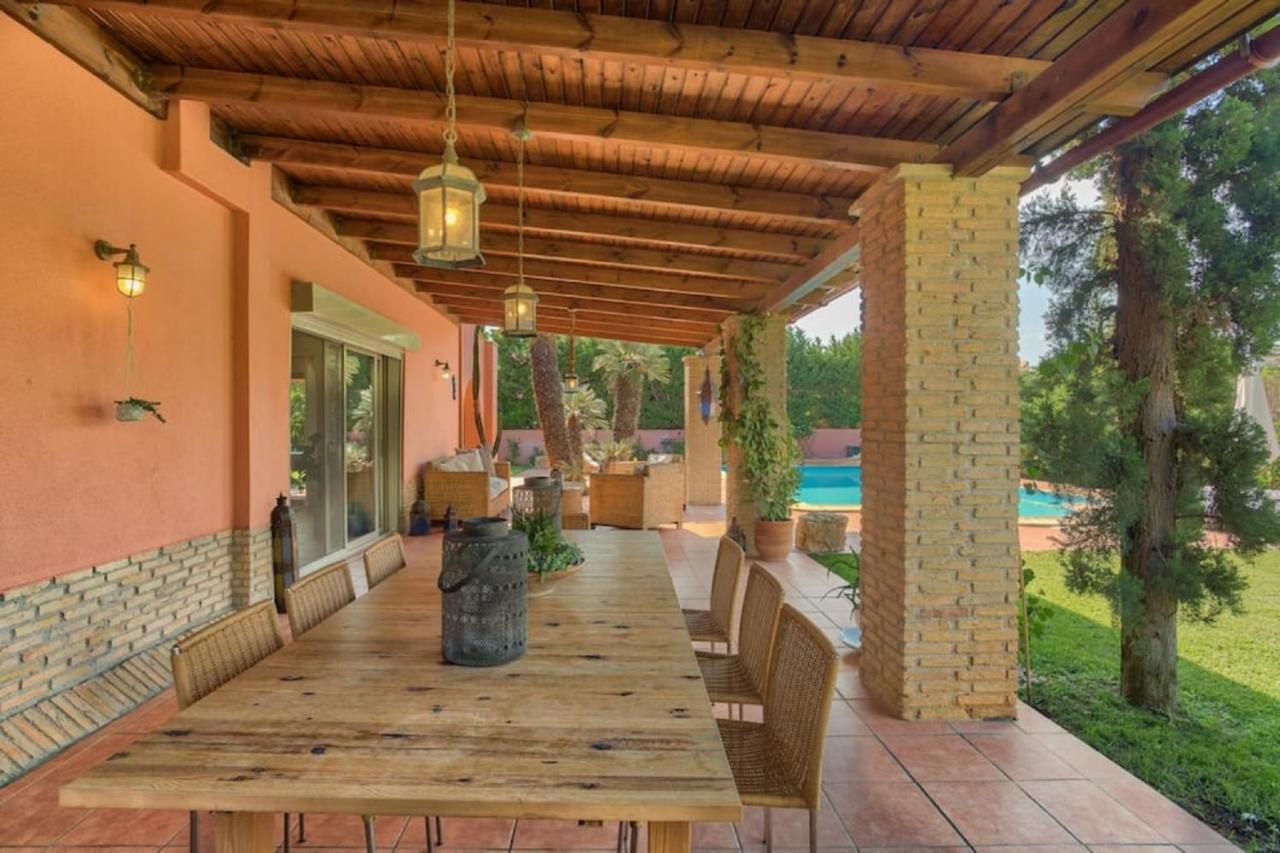 Villa Casa Del Sol With Private Pool Соунио Екстериор снимка